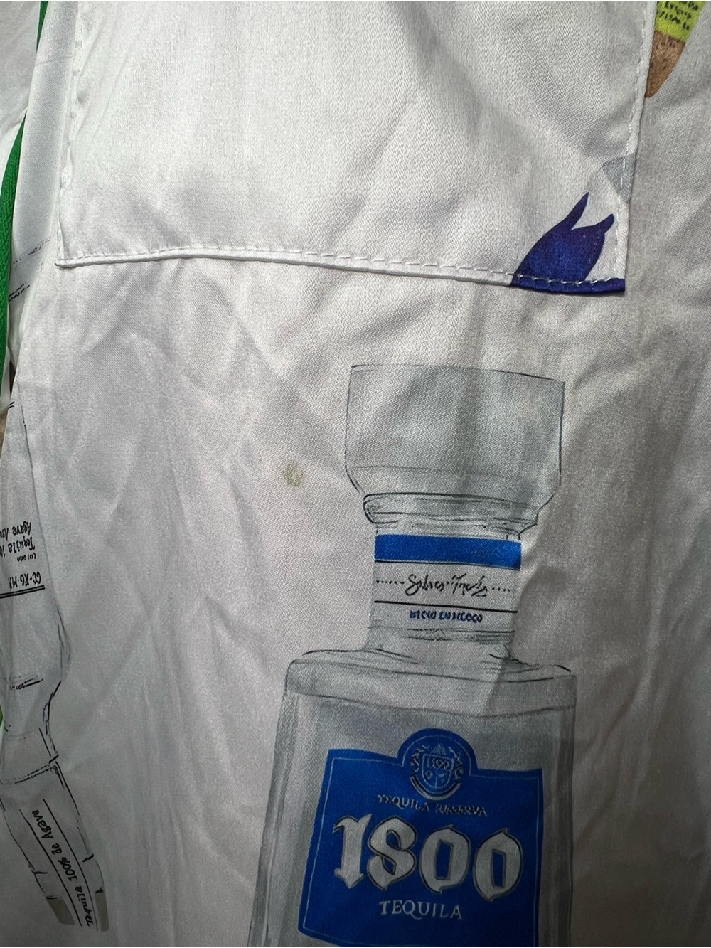 Shirt and shorts pajama set with a tequila theme - Picture 8 of 13